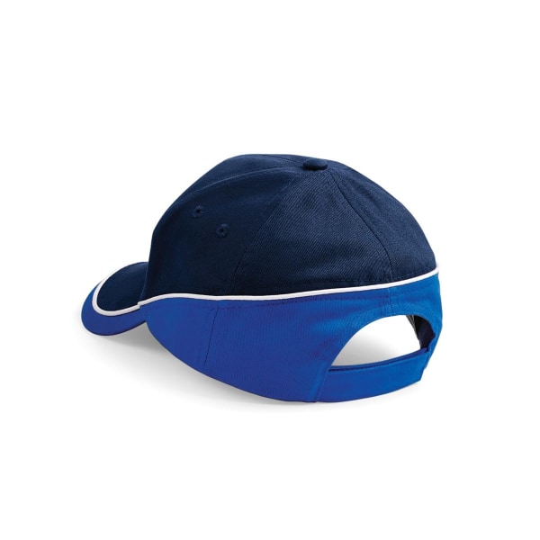Beechfield Teamwear Competition Cap One Size fransk marinblå/ljus French Navy/Bright Royal Blue/White One Size