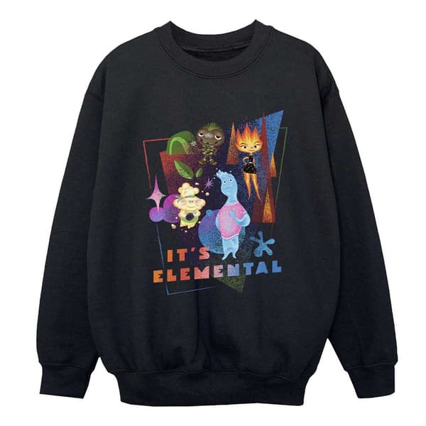 Elemental Boys It´s Elemental Sweatshirt 5-6 År Svart Black 5-6 Years