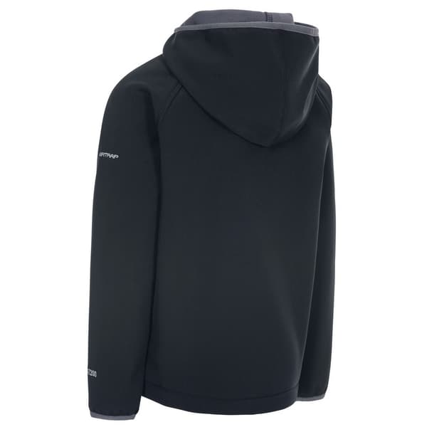 Trespass Barn/Barn Kian Softshell Jacka 2/3 År Svart Black 2/3 Years