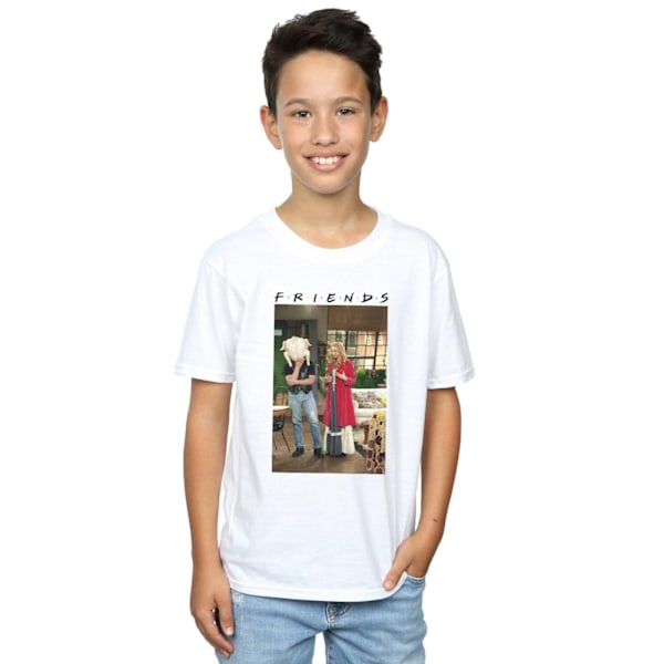 Friends Boys Joey Turkey T-Shirt 12-13 år Vit White 12-13 Years