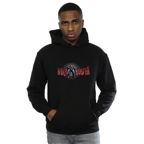 Marvel Mens Avengers Infinity War Hulkbuster 2.0 Hoodie 3XL Svart Black 3XL