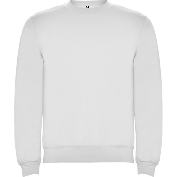 Roly Unisex Vuxen Clasica Crew Neck Sweatshirt XXL Vit White XXL