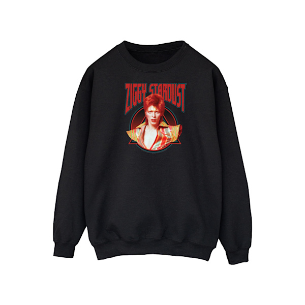 David Bowie Herr Ziggy Stardust Sweatshirt M Svart Black M