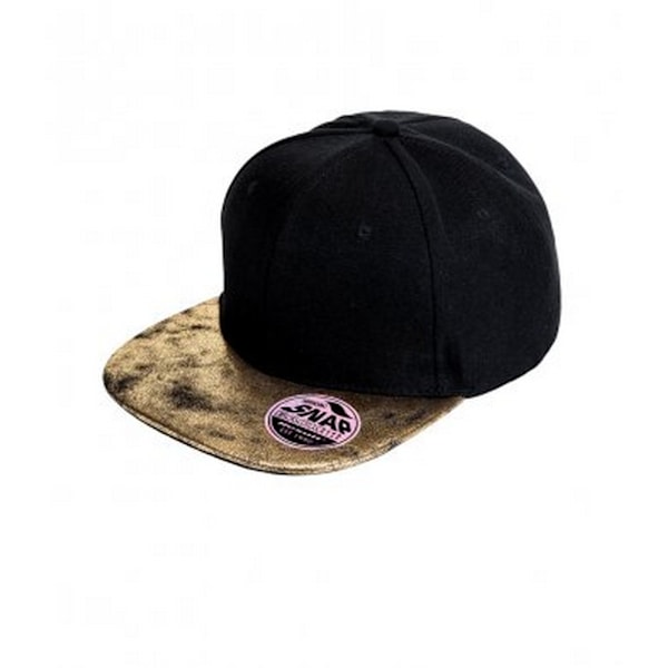Result Bronx Glitter Snapback Cap One Size Svart/Guld Black/Gold One Size