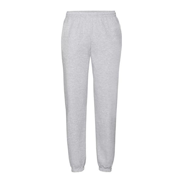 Fruit Of The Loom Herrkläder Klassiska Joggingbyxor med Elastisk Fåll Heather Grey M