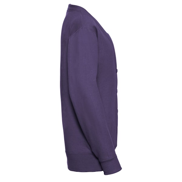 Jerzees Schoolgear Barn/Barn Cardigan 7-8 År Lila Purple 7-8 Years