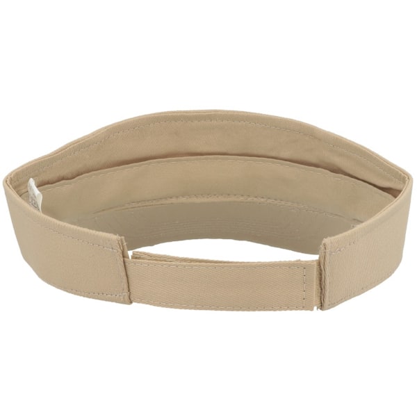 Atlantis Unisex Adult Roland Strukturerad Visor Cap One Size Khak Khaki One Size