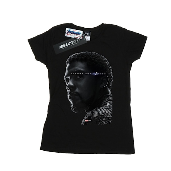 Marvel Womens/Ladies Avengers Endgame Avenge The Fallen Black Panther Black S