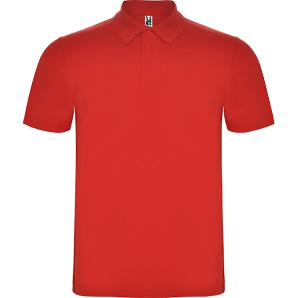 Roly Unisex Austral Kortärmad Polotröja XXL Röd Red XXL