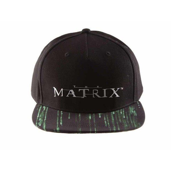 Matrix Unisex Vuxen Logo Snapback Cap One Size Svart Black One Size