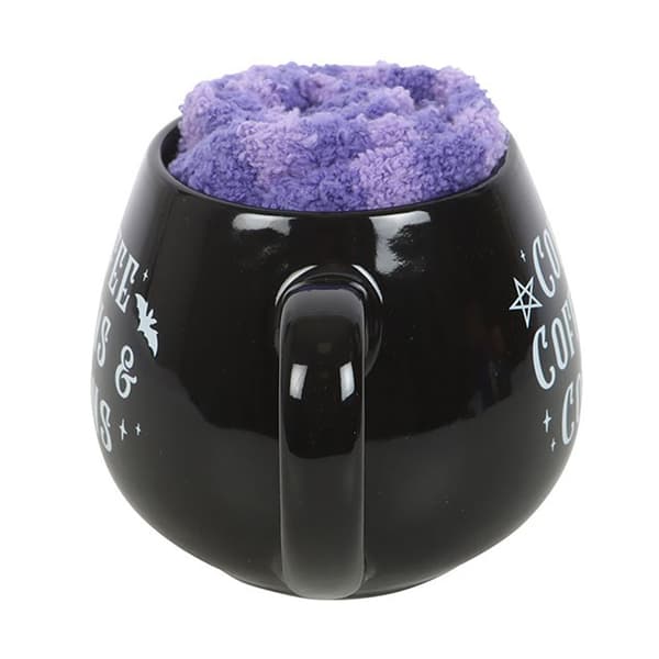Something Different Kaffe, Sarger & Häxcirklar Mugg Set One Size B Black/Purple One Size