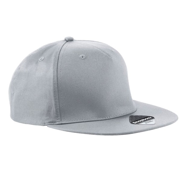 Beechfield Rapper Snapback Cap One Size Ljusgrå Light Grey One Size