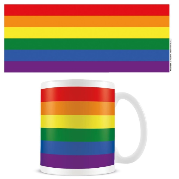 Pyramid International Pride Flag Mugg En one size Flerfärgad Multicoloured One Size