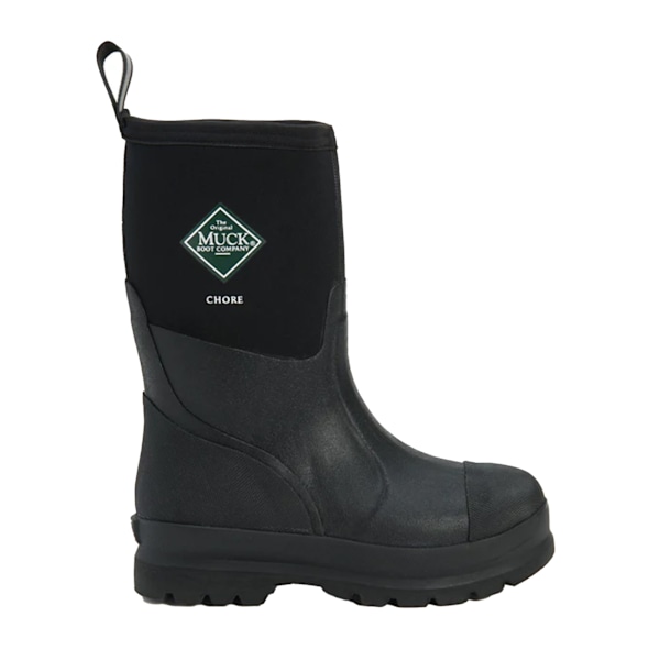 Muck Boots Unisex Chore Classic Mid Wellingtons 12 UK Svart Black 12 UK