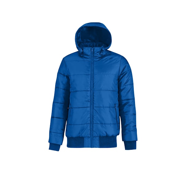 B&C Herr Superhood Vadderad Bomberjacka 3XL Royal Blue/ Neon Orange Royal Blue/ Neon Orange 3XL