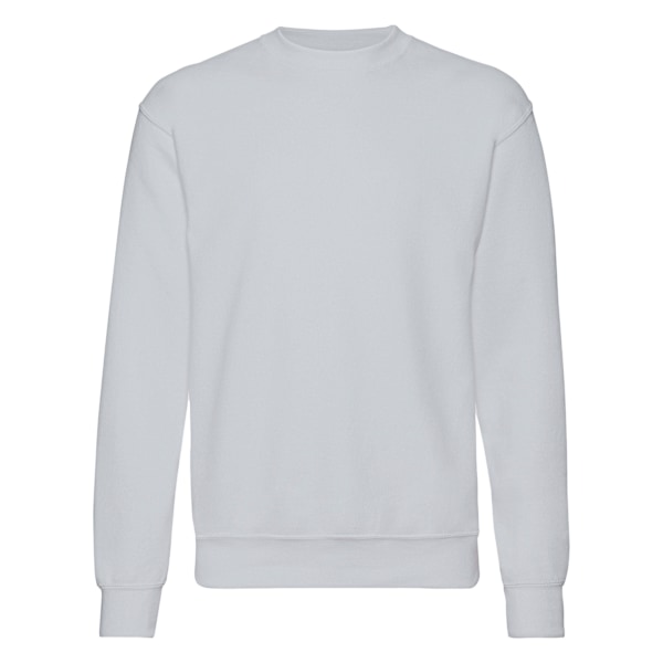 Fruit Of The Loom Herr Set-In Belcoro® Garn Sweatshirt 4XL Värme Heather Grey 4XL
