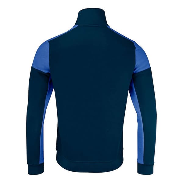 Printer PRIME Herr Kontrast Half Zip Sweatshirt S Marinblå/Kobolt Navy/Cobalt S