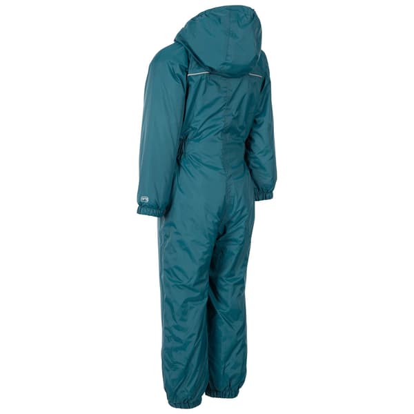 Trespass Babies Button Regndräkt 12-18 Månader Teal Teal 12-18 Months