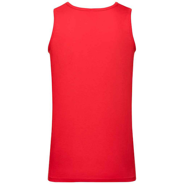 Fruit of the Loom Athletic Vest Top XL Röd Red XL