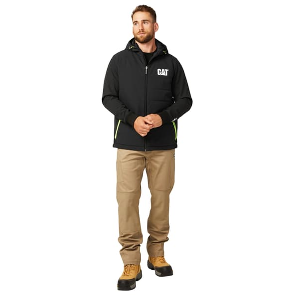 Caterpillar Herr Hybrid Jacka S Svart Black S