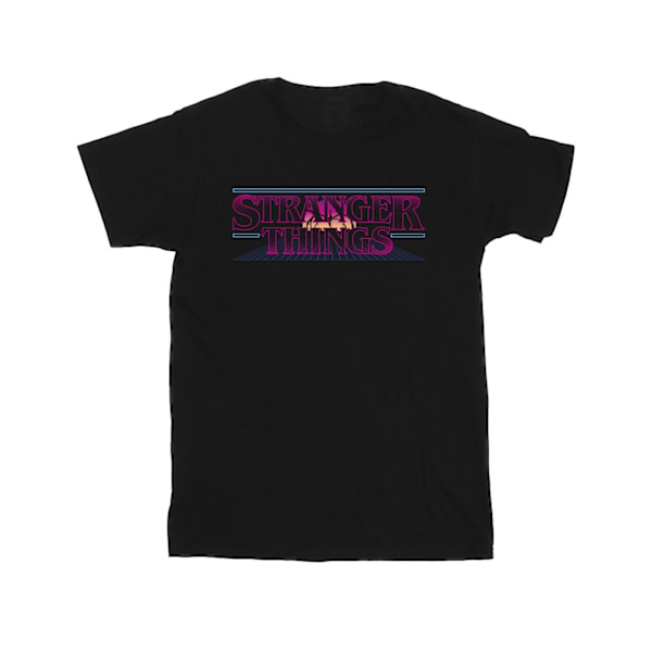 Netflix Stranger Things Retro Title T-shirt M Svart Black M