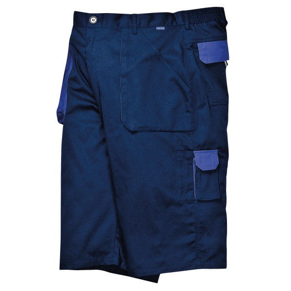 Portwest Herr Kontrast Workwear Shorts S Charcoal Charcoal S