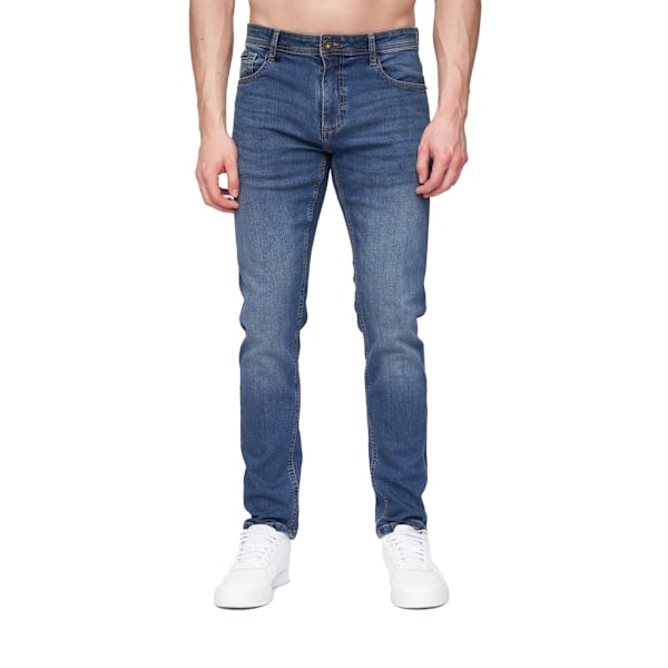 Henleys Mens Mayhen Slim Jeans 32R Stone Wash Stone Wash 32R