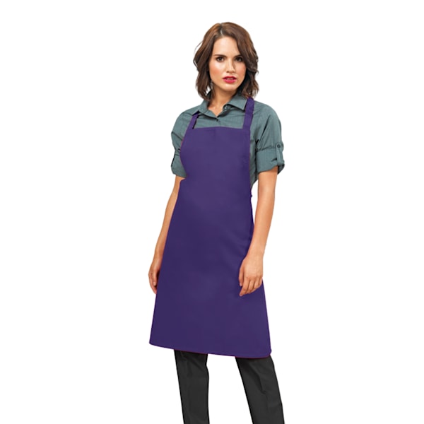 Premier Dam/Kvinnors Slim Förkläde (ingen ficka) / Arbetskläder En Storlek Purple One Size