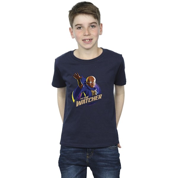 Marvel Boys What If The Watcher T-shirt 5-6 år Marinblå Navy Blue 5-6 Years