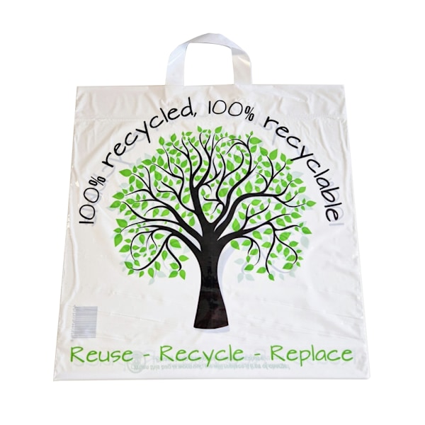 Tidyz Shopper Bag One Size Vit/Grön/Svart White/Green/Black One Size
