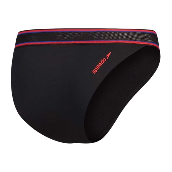 Speedo Dam/Dam Randiga V-skurna Bikiniunderdelar 8 UK Grå Grey 8 UK