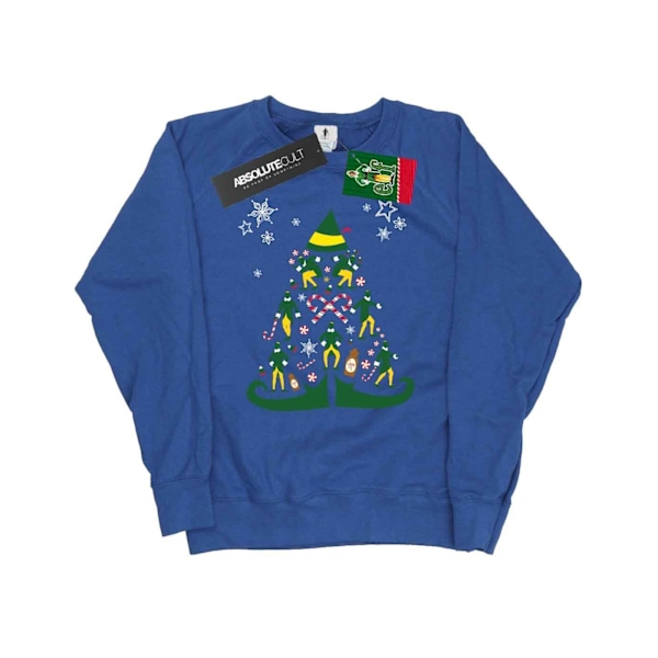 Elf Dam/Damjul Julgran Sweatshirt M Royal Blue Royal Blue M