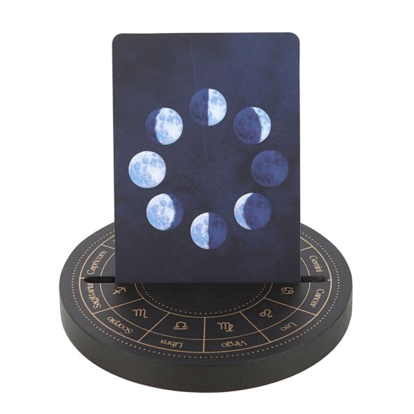 Something Different Astrologi Hjul Tarotkort Stativ En Storlek B Black One Size