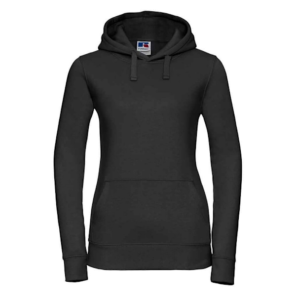 Russell Dam/Kvinnor Äkta Hoodie 8 UK Svart Black 8 UK