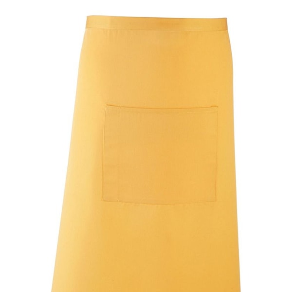 Premier Unisex Färger Bar Apron / Arbetskläder (Lång Continental S Sunflower One Size