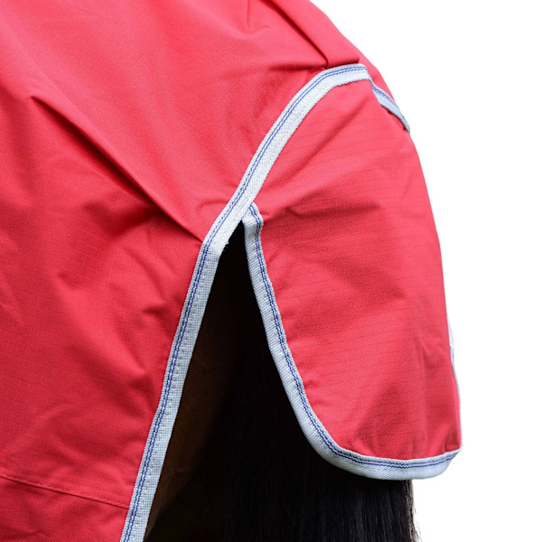 Weatherbeeta Comfitec Classic Lite Plus Combo Neck Hästtäcke Red/Silver/Navy 5´ 3
