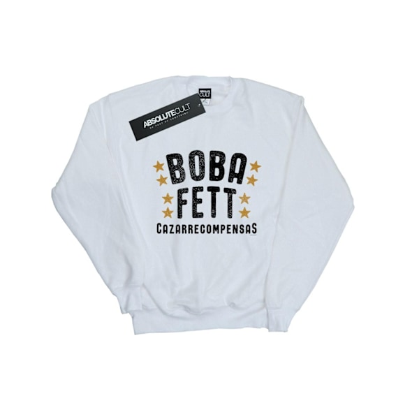 Star Wars Herr Boba Fett Legends Tribute Sweatshirt M Vit White M