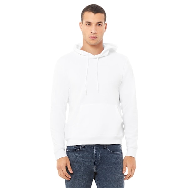 Bella + Canvas Unisex Pullover Hoodie M Vit White M