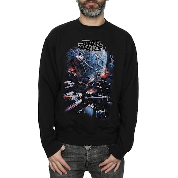 Star Wars Herr Universe Battle Sweatshirt 3XL Svart Black 3XL