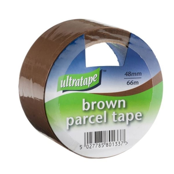 Ultratape Paketband (6-pack) En Storlek Brun Brown One Size