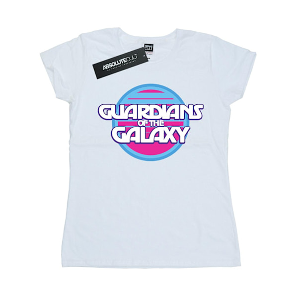 Marvel Dam/Kvinnor Guardians Of The Galaxy Cirkellogotyp Bomull White XL