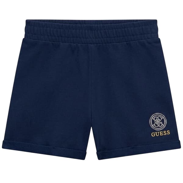 Guess Flickor Fleece Sweatshorts 12 År Blå Blue 12 Years