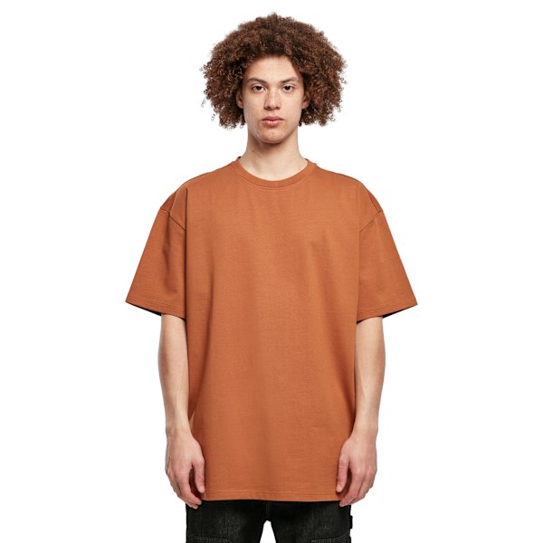 Build Your Brand Unisex Vuxen Kraftig Oversized T-shirt 4XL Toffee Toffee 4XL