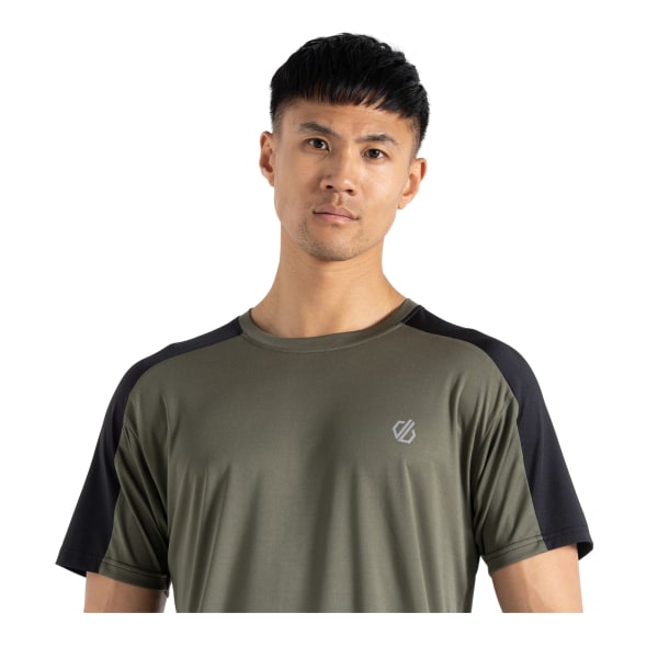 Dare 2B Mens Discernible III T-Shirt XL Lichen Grön/Svart Lichen Green/Black XL