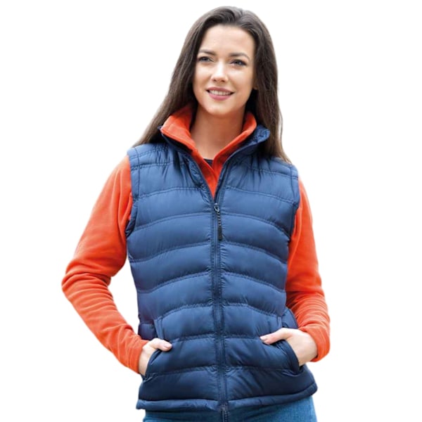 Result Urban Outdoor Dam/Kvinnor Ice Bird Vadderad Väst M UK N Navy M UK