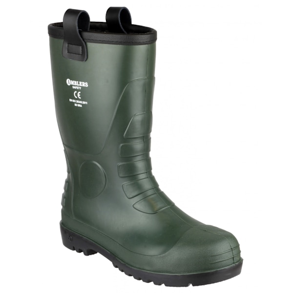 Footsure 97 PVC Rigger Säkerhetsstövlar / Herrstövlar 11 UK Gr Green 11 UK