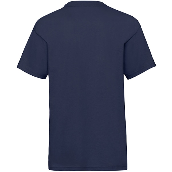 Fruit Of The Loom Valueweight T-shirt för barn, 14-15 år, Marinblå Navy 14-15