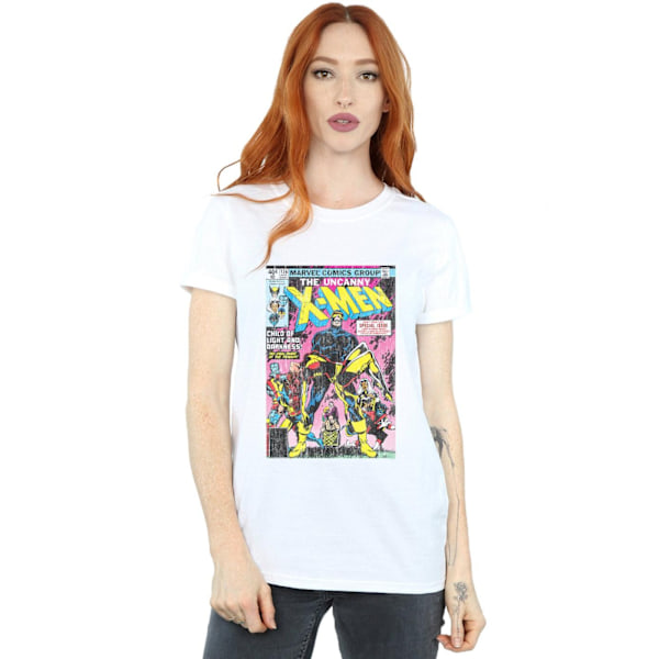 Marvel Womens/Ladies X-Men Final Phase Of Phoenix Cotton Boyfri White XXL