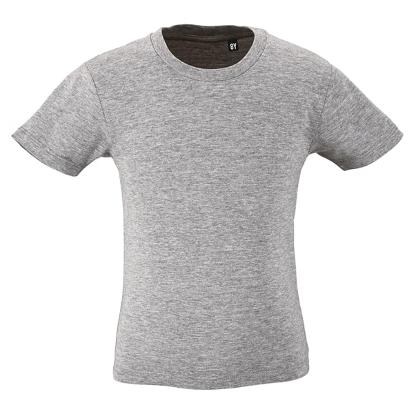 SOLS Barn Milo Ekologisk T-shirt 12 år Grå Marl Grey Marl 12 Years