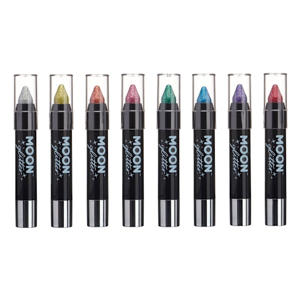 Moon Glitter Holografiska Kroppskritor One Size Flerfärgad Multicoloured One Size